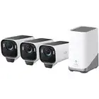 eufyCam S3 Pro HomeBase 3 Wireless Surveillance System with 3 eufy S3 Pro Camera