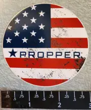 Propper Clothing American Flag Gear Vinyl Decal Sticker OEM Original Shot Show