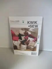 Kwik Sew Pattern #2486 Pillow Blanket, Throw Pillows All from Fleece UNCUT