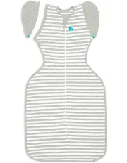 [Love To Dream] Stretch Cotton Stripe Transition Bag 1.0T in Grey