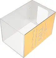GAROZATION Box Tip Box Donation Bins Coin Jars Donation Jar Tip Jars for Change Jar Money Tip Jar Acrylic Tip Jar Money Bank Jars Raffle Jar Tip Jar for Money Collection