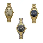 Lorenz Geneva Lady IP Gold Stainless Steel 31mm Quartz Women's Watch