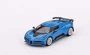 True Scale Miniatures Model Car Compatible with Bugatti Centodieci Blu Bugatti Limited Edition 1/64 Diecast Model Car MGT00586