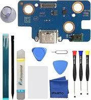 Charging Port Replacement Kit for Samsung Galaxy Tab A8 10.5 (2021) SM-X200 SM-X205 USB Flex Dock Connector Charging Flex Replacement with Tools