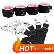 Bed Restraint Handcuffs Ankle Cuffs Couples Woman Binding Slaver