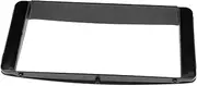QASULER Double 2 DIN Car Frame Panel Adapter CD Trim Stereo Interface Radio Fascia in Dash Mount Kit, for Corolla, 2003-2006 Center Console Radio Fascia