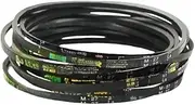 M25 Rubber V-belt Driving belt Compatible With Bench drilling machine Packing machine M13 M14 M16 M17 M18 M19 M20 M21 M22 M23 M24 M25 M26(M-15 Inch)