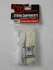 Warrior String Components Part B Dominate Lacrosse White Repair Replace NEW