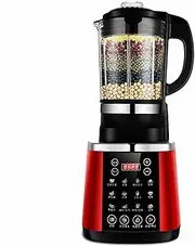 Food Processor Mixer,Multifunctional Food Blender Smart Blender Wall Breaking Machine with Large Screen Touch Panel (Red 21 * 21 * 49CM) Little Surprise