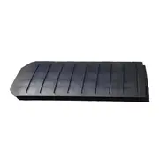 Heeve 1.2m Premium Driveway Rubber Kerb Ramp - End Module H0128