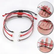 5Pcs Waxed Bracelet Rope Braid String Chain Bracelets Strap Line Jewelry Tools