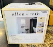 allen + roth Zooey 8-in W 1-Light Brushed Nickel Incandescent Wall Sconce #08798