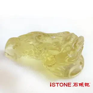 石頭記 黃水晶貔貅項鍊-極富納財29.8G