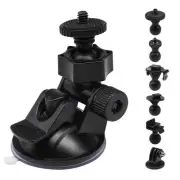 Dash Cam Suction Mount with 10 Joints for REXING, GoPro, and More Cameras