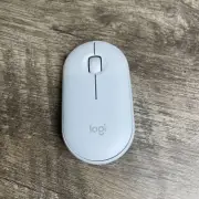 Logitech Pebble Optical Mouse White Wireless Bluetooth High Precision for iPad