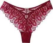 [Murimia] Womens Sexy Underwear Lace Thongs Hipster Cheeky Panties Cute High Cut Panties Briefs