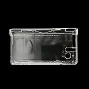 JMXLDS New Ultra Clear Crystal Transparent Hard Split Shell Protective Case Cover Skin Housing Shell Case Cover for NDSi Console