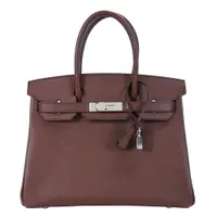 在飛比找PChome24h購物優惠-HERMES BIRKIN 30CM Epsom 牛皮柏金包