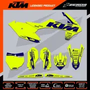 KTM 85 MOTOCROSS GRAPHICS MX GRAPHICS KIT DECALS STICKERS SX 85 BLOK YEL/BLU
