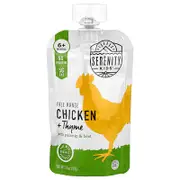 Serenity Kids, Free Range Chicken + Thyme, 6+ Months, 3.5 oz (99 g)