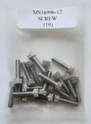 MS16996-12 Socket Screw #10-32 X 3/4" Stainless Steel - Lot of 19