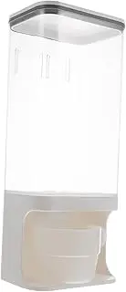 Toddmomy Dog Food Bucket Dog Food Container Dog Food Dispenser Cup Food Storage Container Pet Food Bin with Lids Cat Pantry Feeder Pet Food Storage Wall Mounted Food Containers Plastic