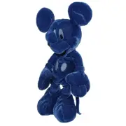 Disney Bean Bag Plush - COBALT MICKEY (Mickey Mouse)(9 inch) - Mint w/ Tag