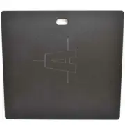Axis Boat Engine Compartment Divider | 20 7/8 x 18 3/8 Inch Black
