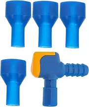 Toyvian 1set Hydration Pack Connector Kit Leakproof Silicone Mouthpiece for Outdoor Sports Running Hiking and Camping Versatile Water Bladder Accessories
