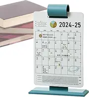 Calendar for Desk | Daily Perpetual Desk Calendar,Creative Desktop Calendar Desk Ornament, Desktop Decoration Accessory for Bedroom Living Study Room