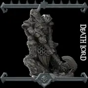 Undead Skeleton Knight Viking Resin Miniature 28mm 32mm Dungeon Dragons D&D RPG