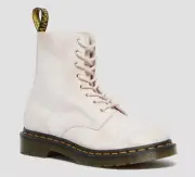 Dr Martens 8 Hole 1460 Pascal Pink White Suede 26406971 Classic Doc