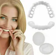 Upper Lower Teeth Cover Smile Snap On PE Dental Teeth Cover Denture Teeth