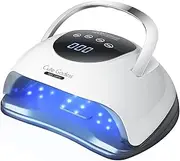 UV LED Lamp for Gel Polish 220W Fast Nail Polish Professional Dryer Nail Curing Light 57 Lamp Beads Auto Sensor for Fingernail & Toenail