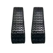 320x86x52 Rubber Tracks (Set of 2) Zig-Zag Tread (13")