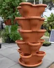 5 Tier Vertical Garden Stackable Pots / Planters - Made in Australia