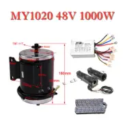 48V 1000W Brush Motor Speed Controller Throttle Grips Chain for Ebike Scooter