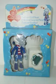 Palitoy Care Bears Professor Cold Heart Poseable 3 inch Figure Vintage 1983 MIB