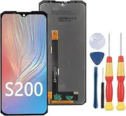 LCD Display Compatible with Doogee S200 LCD Display Touch Screen Assembly Replacement Parts with Tools