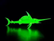 Uranium Vaseline futuristic swordfish fish