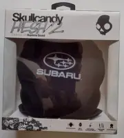Skullcandy Hesh 2 Wired Subaru Black S6HSGY-374 Mic Remote Soft Leather New