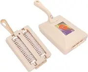 [Yinhing] Double Roller Carpet Sweeper Brush, Black, PP Material, Modern Style, Effective on Multiple Surfaces