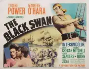 The Black Swan Lobby Card Maureen O'Hara Tyrone Power 1942 Old Movie Photo