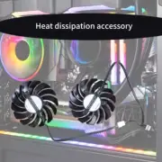 2Pcs PLD09210B12HH Graphics Card Coolers Fan Replacement Low Noise Notebook