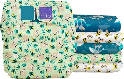 Bambino Mio, miosolo Cloth Nappy Set, Rainforest