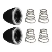 Eplacement Springs Bike Wheel Skewer Quick Release Spring Screw Nut Axle Bolts
