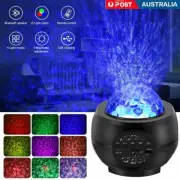 LED Galaxy Projector Light Starry Sky USB Bluetooth Night Lamp