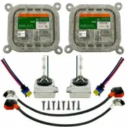 2x New For 14-18 Lincoln MKC Xenon Ballast & D3S Light Bulb Control Unit Kit