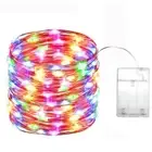 5M LED Fairy Lights Battery Operated Copper Wire Garland String Lights Outdoor G