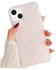 Case Compatible with iPhone 15 Case 6.1 inch,Sparkle Opal Glitter Colorful